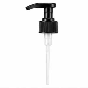 Premium Black Liquid Dispenser Pump – Reusable Replacement Pump with Dip Tube