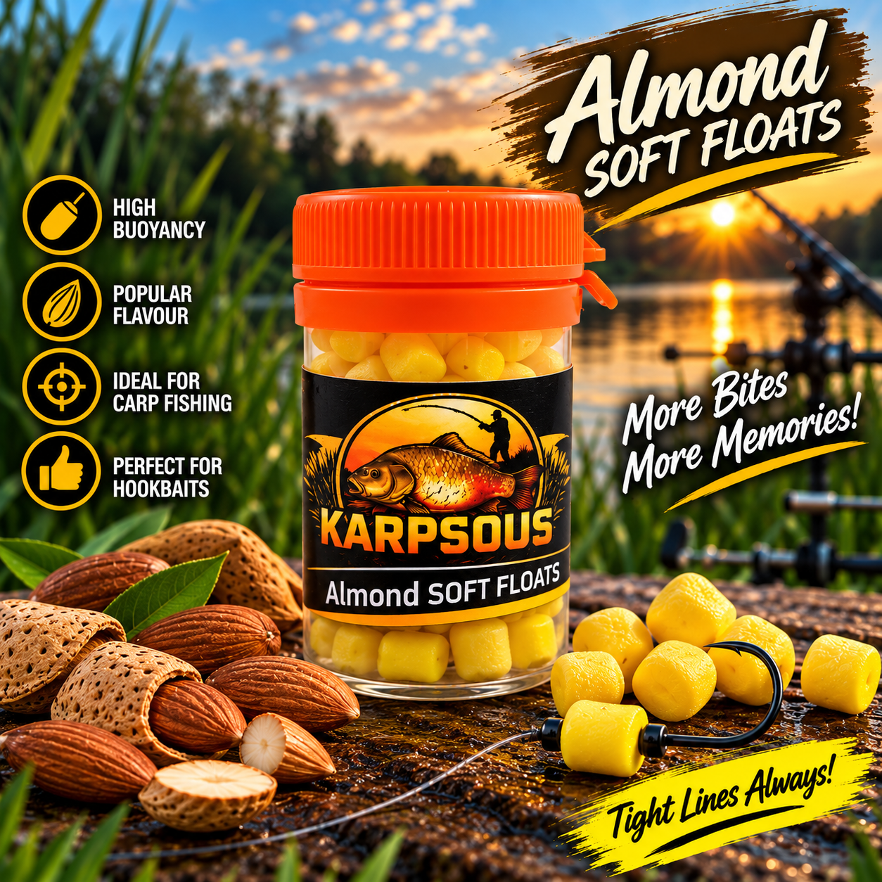 Almond Soft Floats