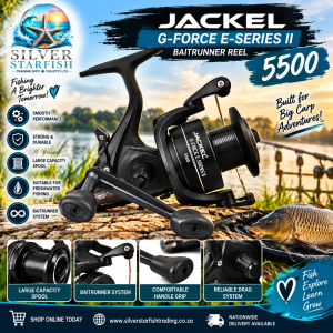 Baitrunner Reel Jackel G-Force E-Series II – 5500