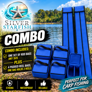 Blue Rod & Reel Bag Combo