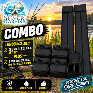 Black Rod & Reel Bag Combo